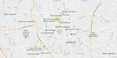 Karta Jakarta noćni život