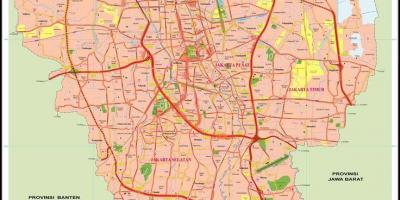 Karta Jakarta Stari grad