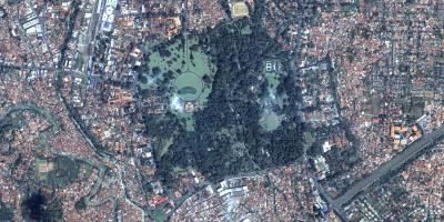 Karta satelitska Jakarta 