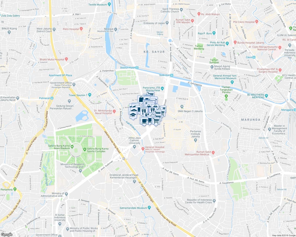 Džakarta Jakarta karti