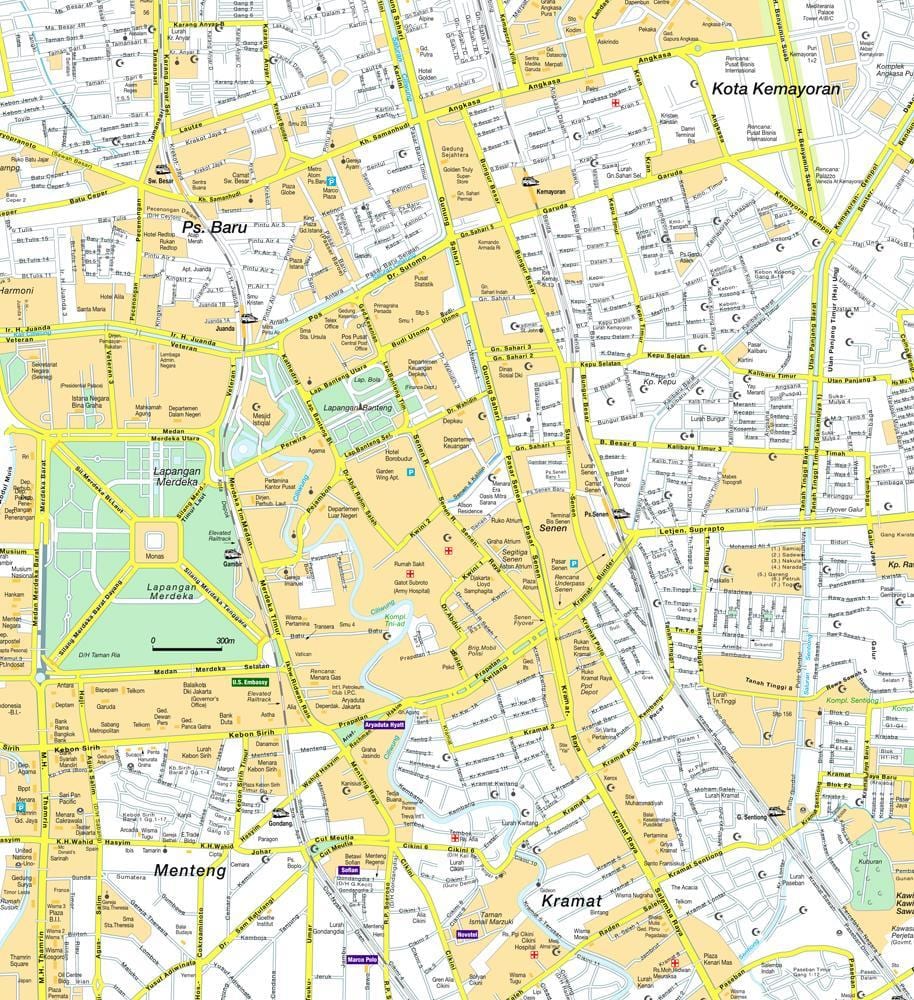 karta Jakarta ментенг