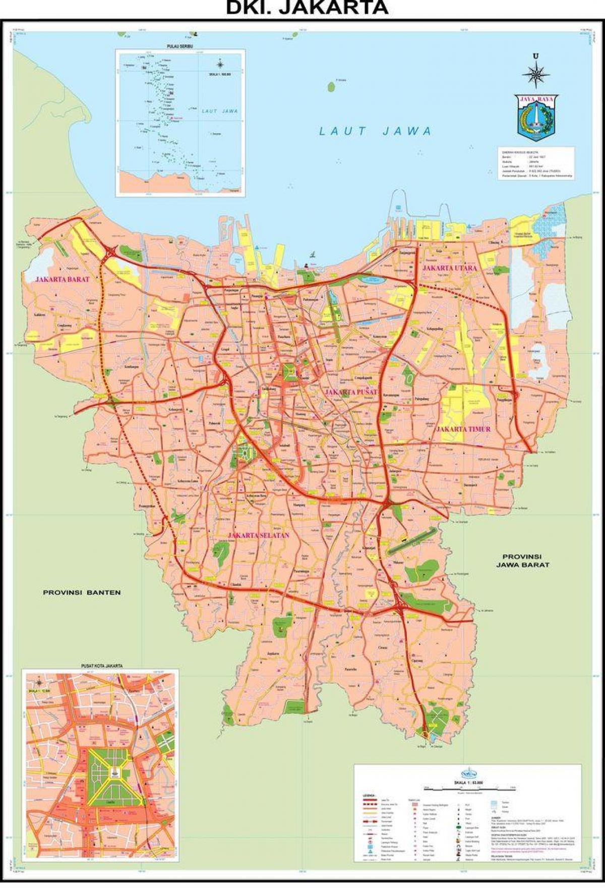 karta Jakarta Stari grad