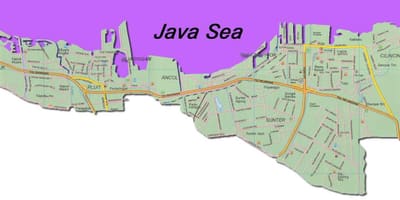 Džakarta утара karti